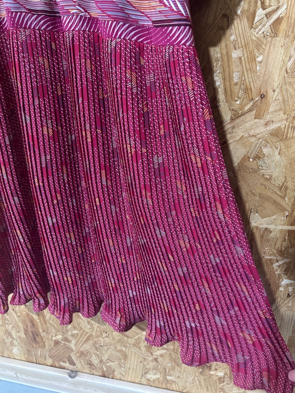 Diane Freis Vintage Maxi Dress, (RARE Georgette misspelled), Magneta/Pink - Picture 13 of 16